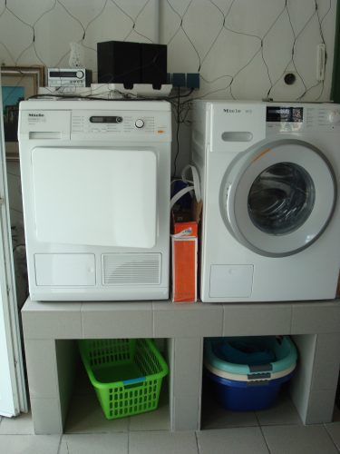 Waschraum - Ferienwohnungen und Sauna Keppeln